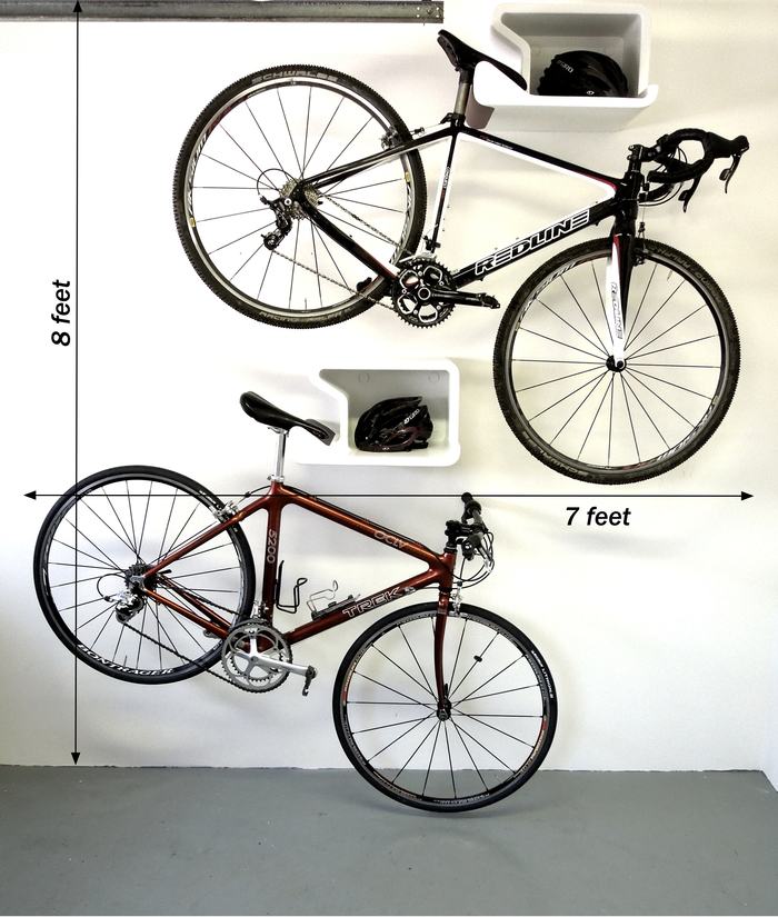 double Shelfie garage installation