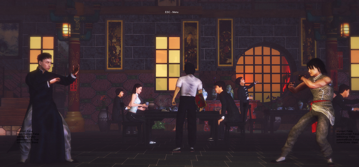 Wing Chun vs Drunken Fist