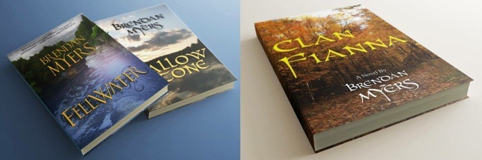 A CGI mockup of the three main books in the series, so far.