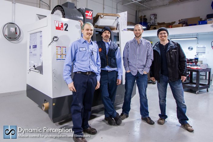 Scott, John, Chris and Ryan. Oh and our new Haas CNC machine