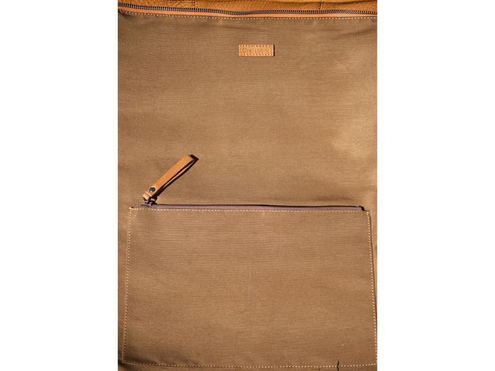 Premium Interior Lining with Zipper Pocket