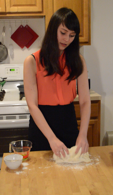 Working on my dough!