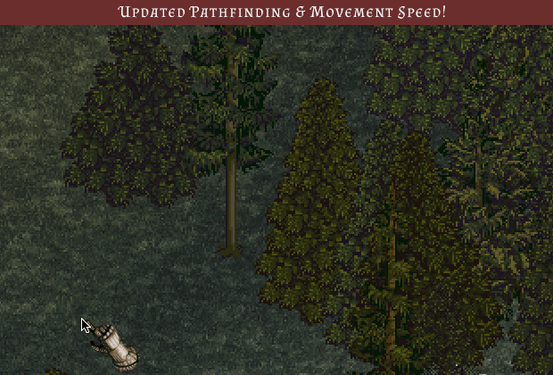 Updated pathfinding and movement speed