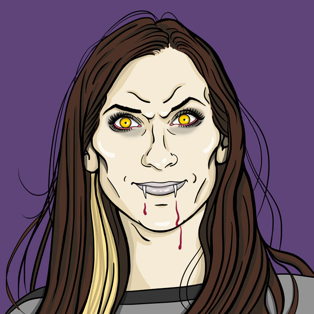 Vampire Unselfie
