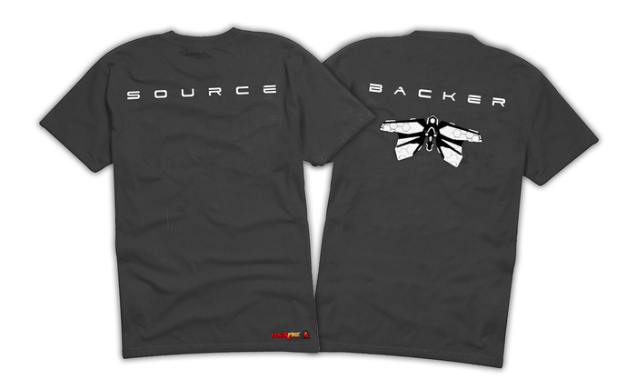 Exclusive Source Kickstarter Backer T Shirt (not final design)