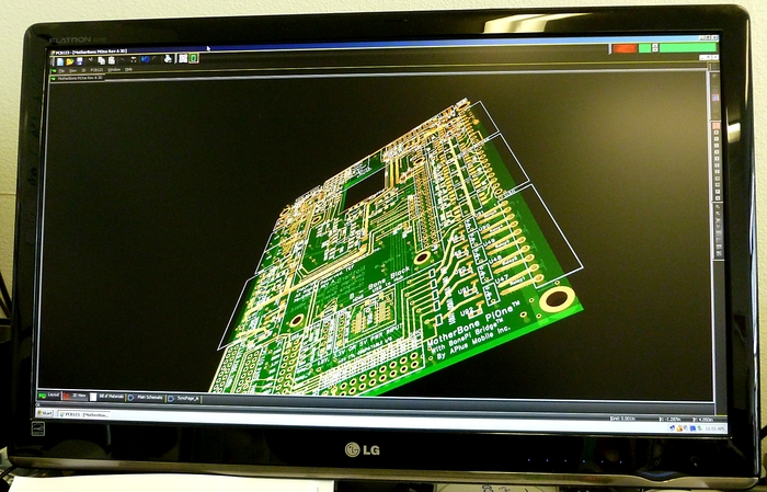 Board 3D Rendering