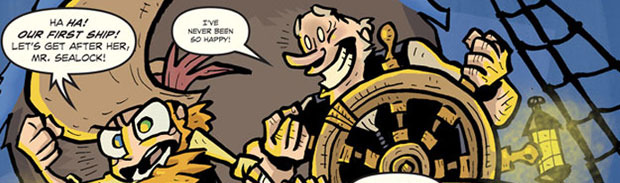 Jenny and Sluggo Sealock, her First Mate