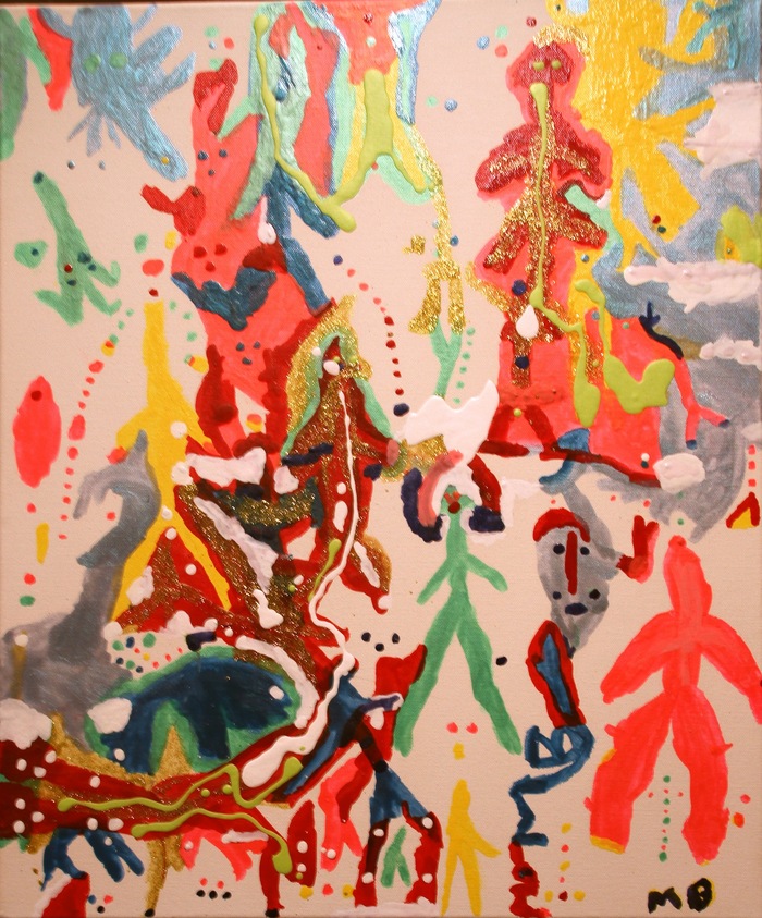 One of Mark Birnbaum's paintings