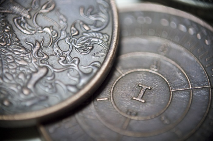 Detail of the Phoenix, 1 Denomination