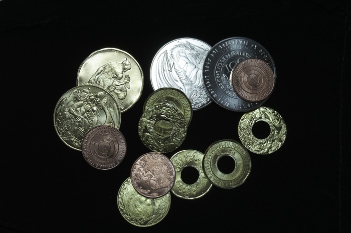 Example of shiny metal finish