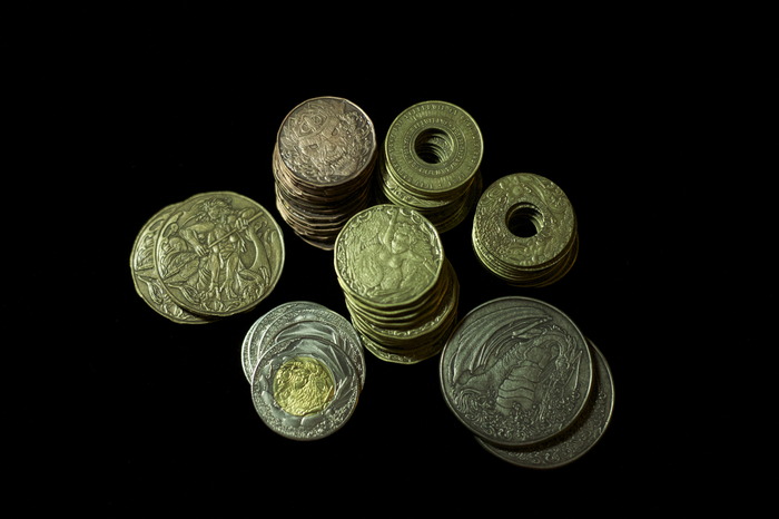 Elemental Currency set (60 coins)