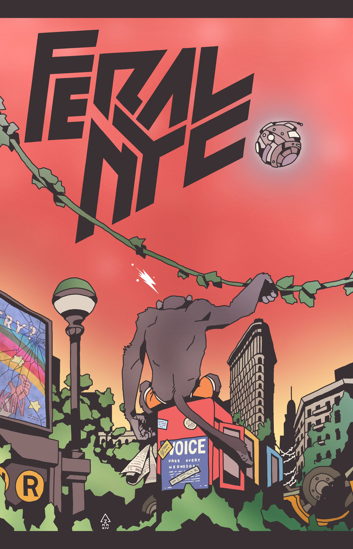 Feral NYC 1, Alejandro Bruzzese Variant