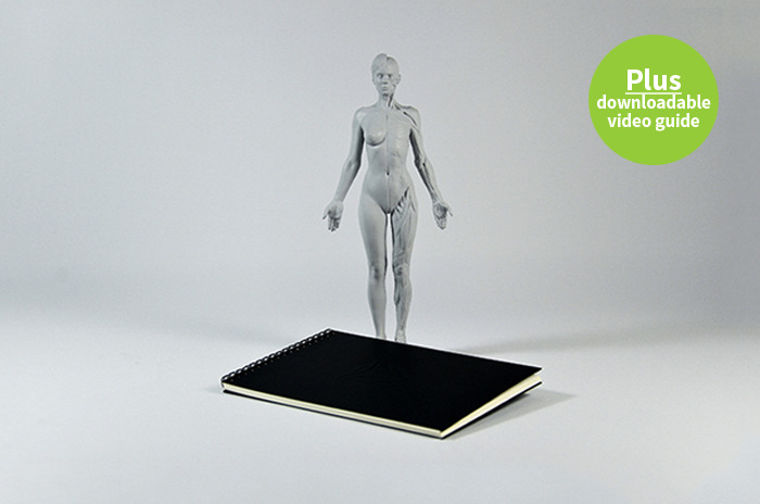 Treat yourself: 1 female figure plus an A5 sketchbook!
