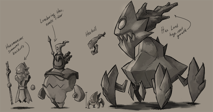 Big monster concepts