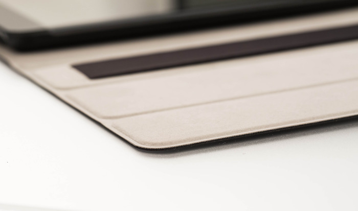 Heat-welded edges give the Ergo Book a super-clean, meticulous refinement that can only be achieved by our commitment to source the best materials