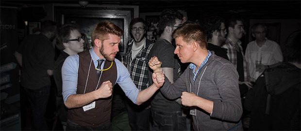 Grant (left) and Neil (right) used Teamwork! It's super effective!
