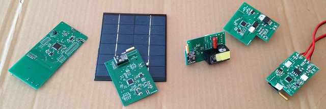 These are the PCBs inside of the housings above.