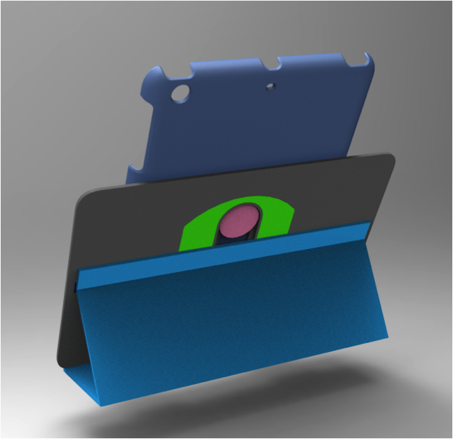 First CAD rendering of components