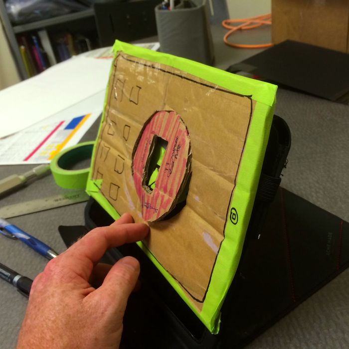 Early hand made prototype (Landscape)