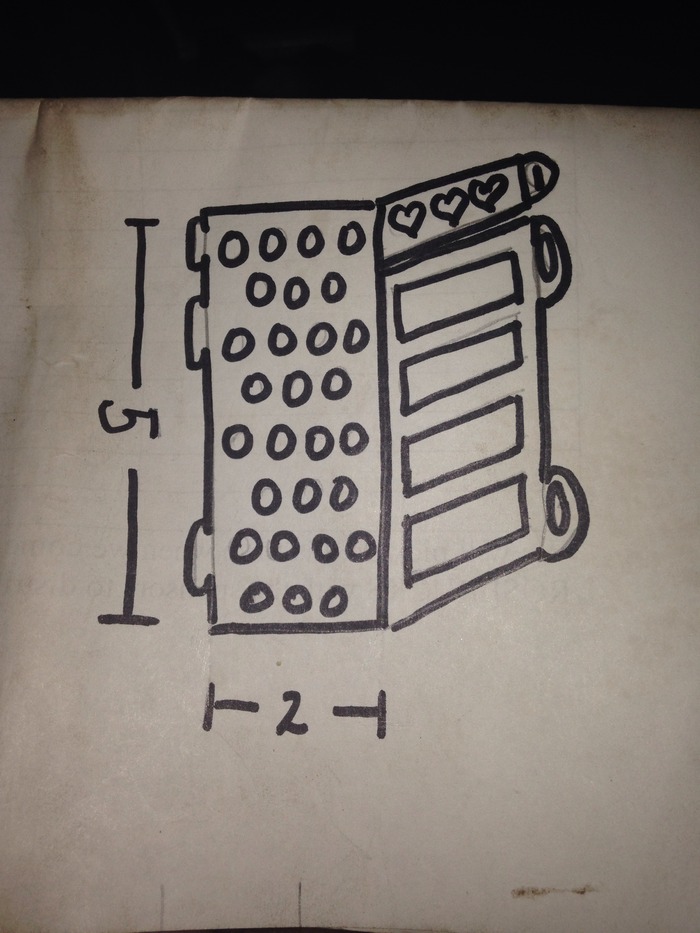The sketch (As I sat and watched the Real Housewives... I sketched my thoughts on a piece of paper and now my product is a reality :-)