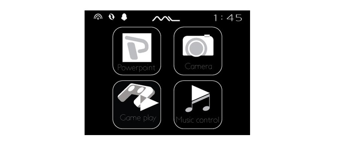 Main Menu App Panels