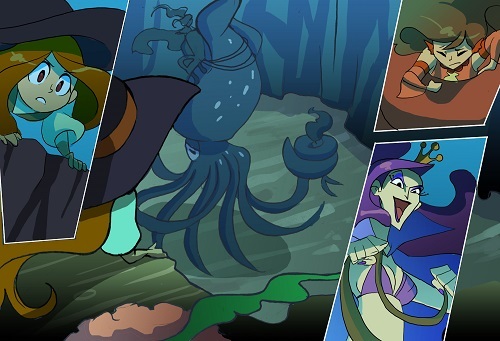 The showdown between Ella and The Sea Witch