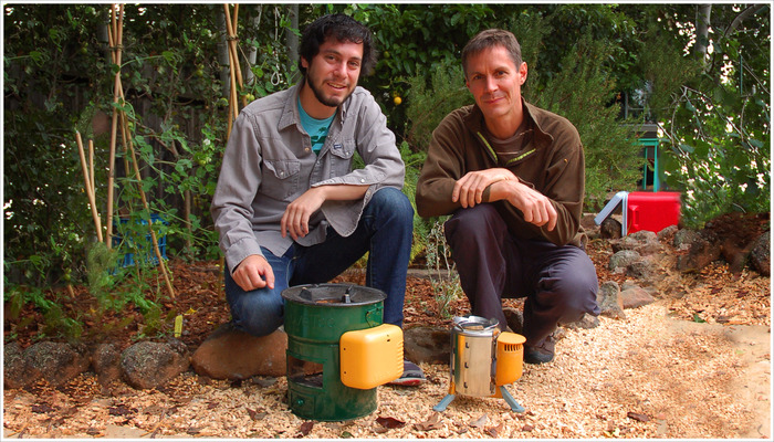 BioLite co-founders Jonathan and Alec
