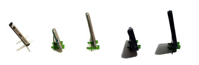 Hold up your smartphone anywhere from 45° to 90°