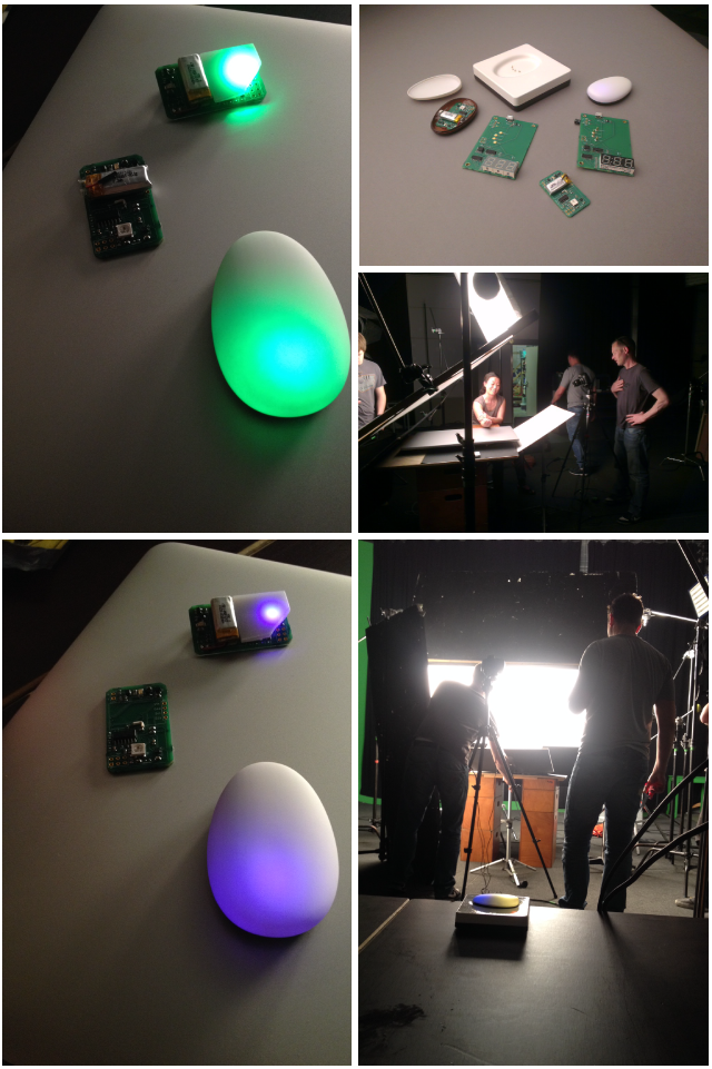Testing and taking photos of the Pebblestone