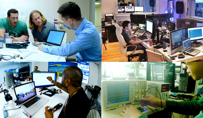 Our developers and engineering team making it happen