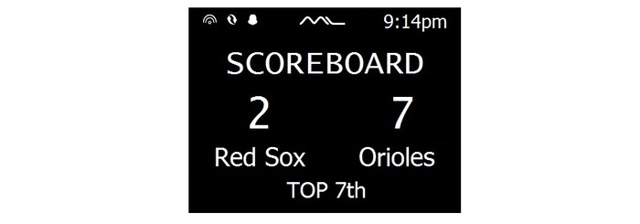 Always know the score with Scoreboard App