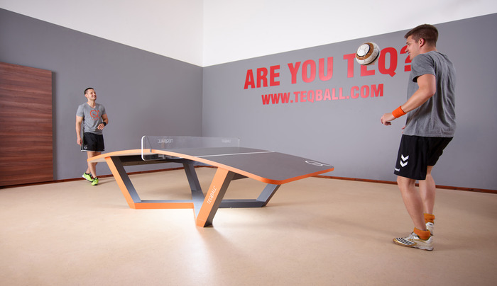 Teqball - Original grey-orange colour! A fun sport for all!