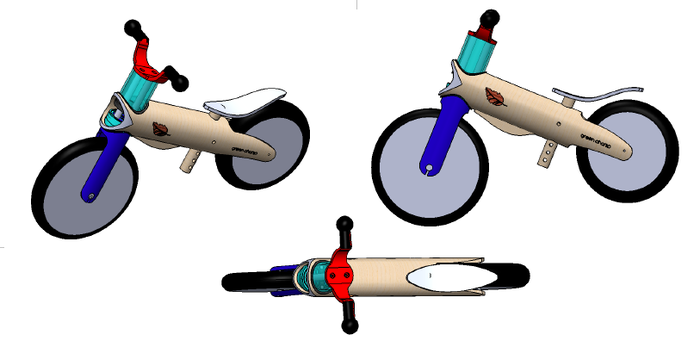 Final prototype drawings different angles