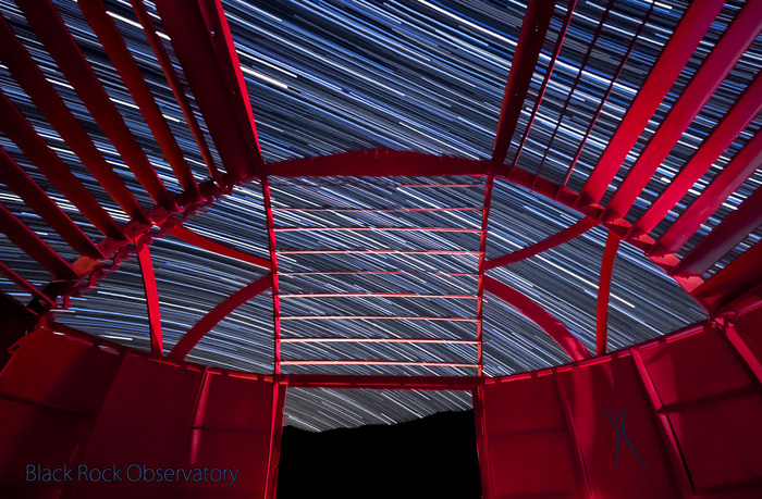 Our 1:6 scale model, under the stars by Major Tom