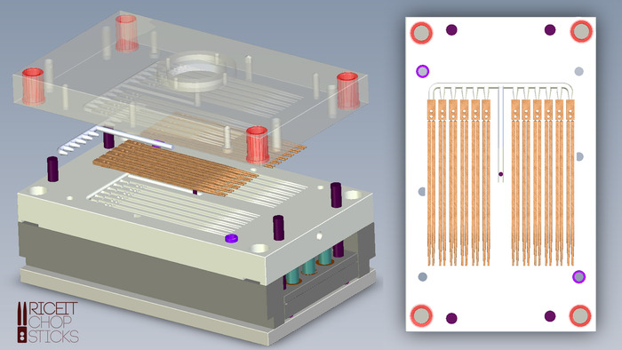 Large production mold.