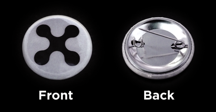 RydeSafe Reflective Buttons - Front/Back