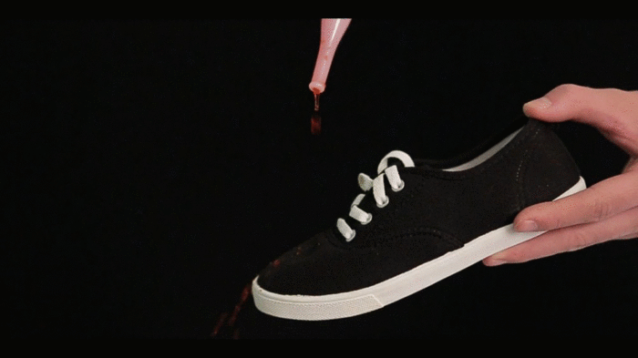 Highly Transparent, LiquidOff Will Not Discolor Your Black Shoes