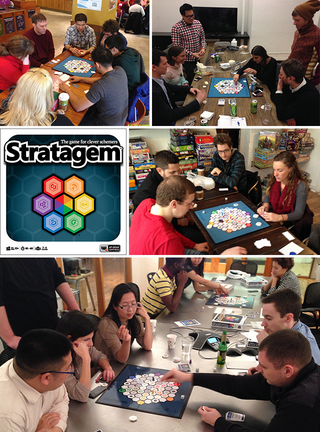 My favorite part of playing Stratagem is when I get to introduce it to new people