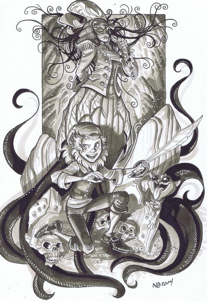 Nick Bradshaw's fantastic pinup!