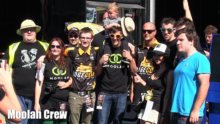 Moolah/Dogecar Crew in Talladega