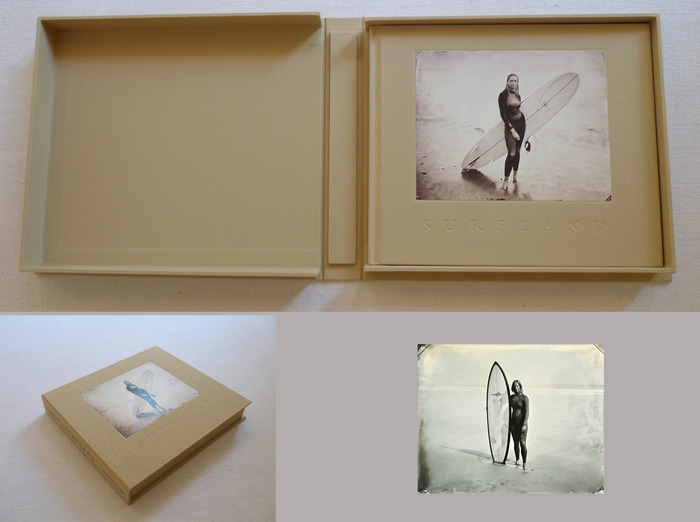 Deluxe edition of Surfland with a unique 8x10" tintype in a clamshell box, image 08.02.12 #7 Marni