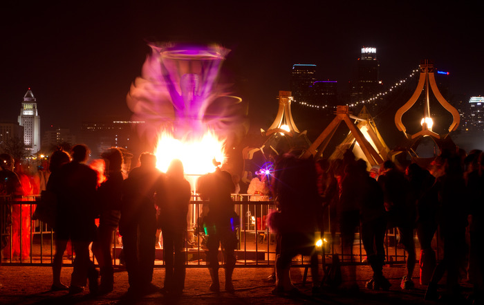 The work of Gregg Fleishman and the Desert Wizards at L.A. Decompression