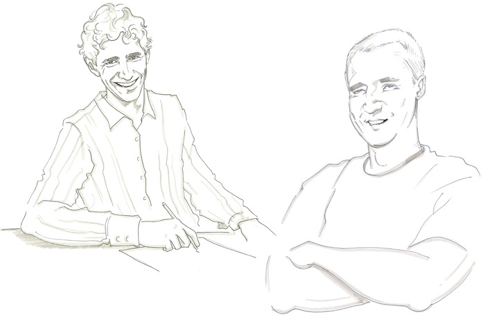 Designer Richard Hoptroff and Technical Director Mike Plevey