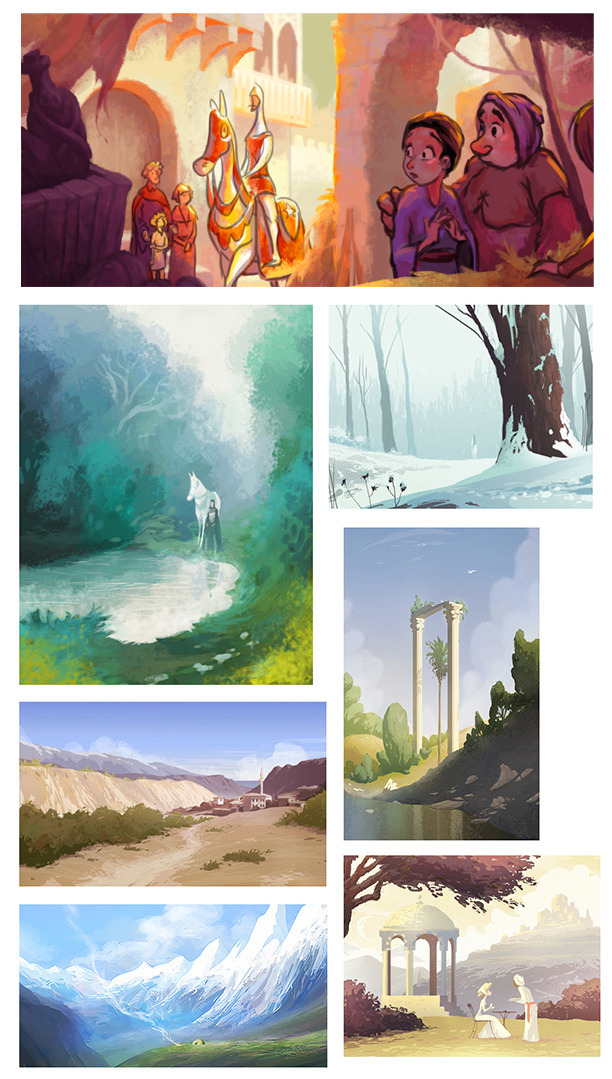 Artwork from previous original projects