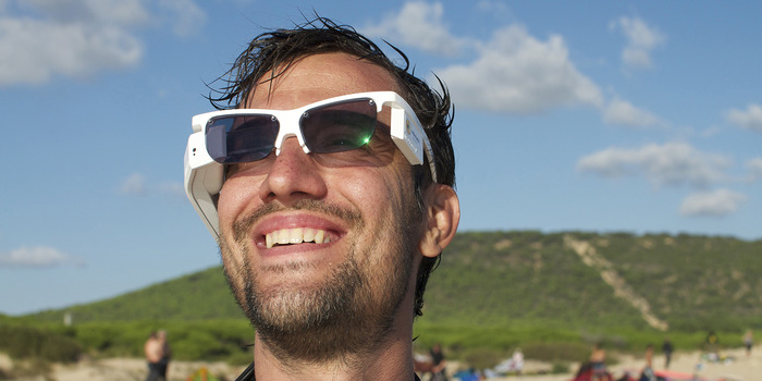Andy and photochromic lenses in action !