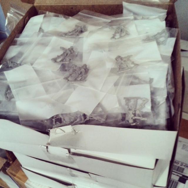 Guess what's piling up in our stockroom?