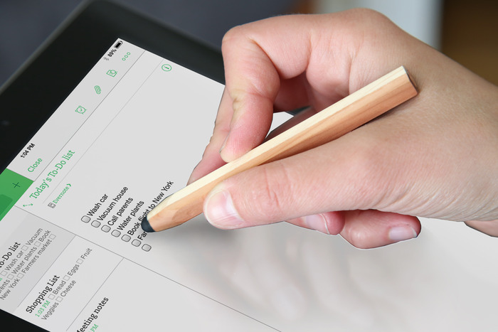 taking notes on touch screen
