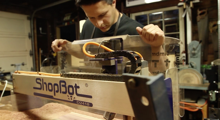 cutting on the shopbot