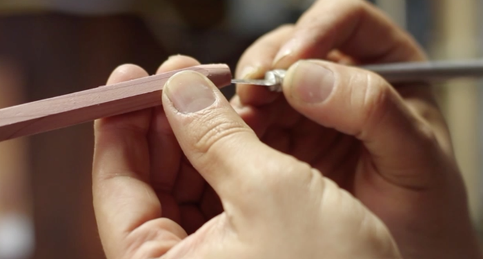 each timbrr is finished by hand