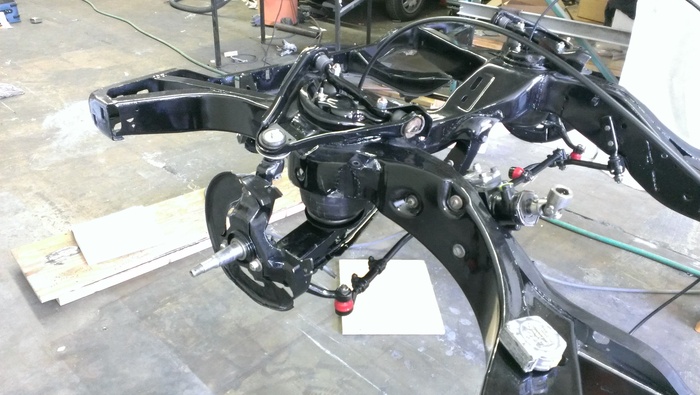 Make a custom air-ride suspension system.